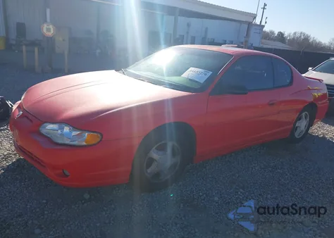 2001 Chevrolet Monte Carlo Ss из США, поврежденный, VIN 2G1WX15K419209845